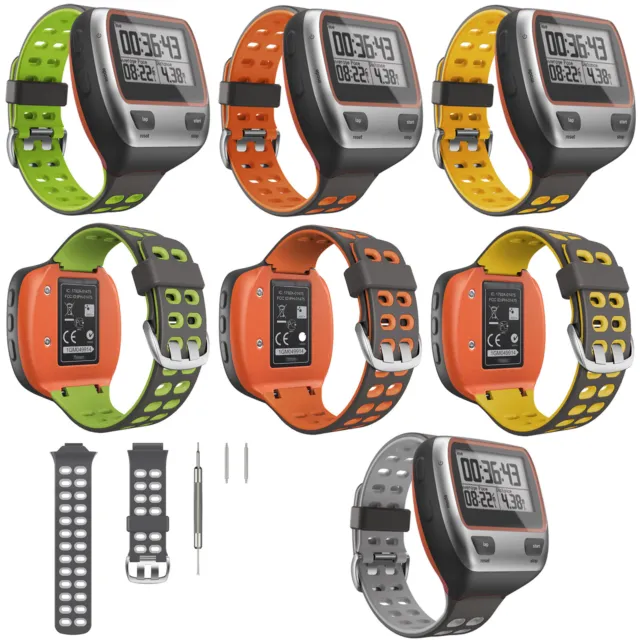 Für Garmin Forerunner 310xt GPS Watch Wristband Silikon Armband Uhrenarmband