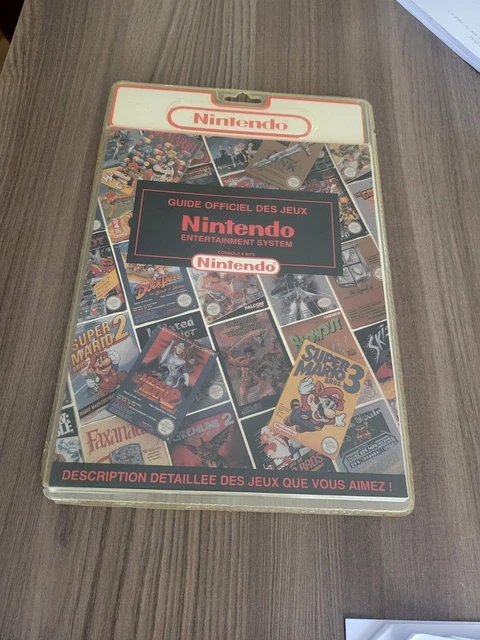 guide Nintendo blister NES NEUF