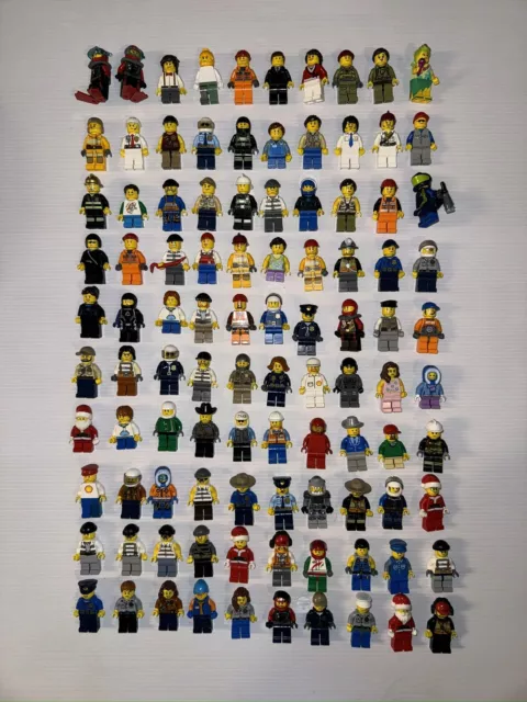 LEGO Lot De 100 Mini Figurine Figurines
