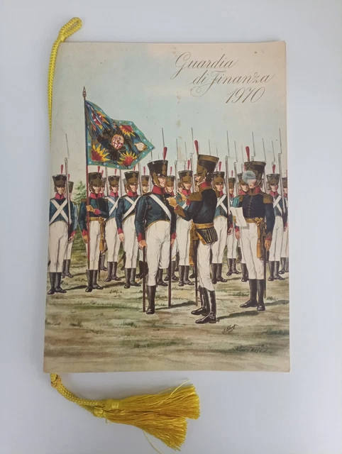 Calendario Guardia di Finanza 1970