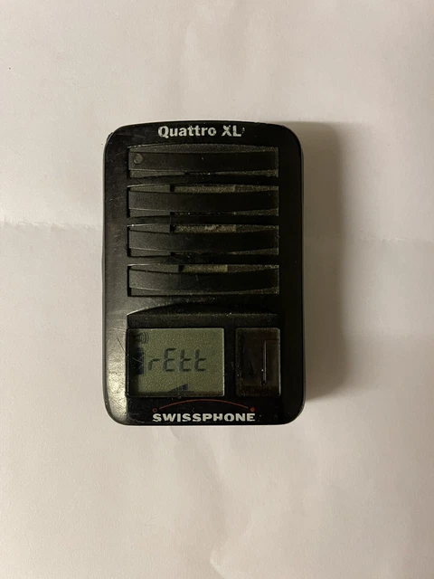 SWISSPHONE QUATTRO XLI 4m BOS Funkmeldeempfänger Pager Piepser FF