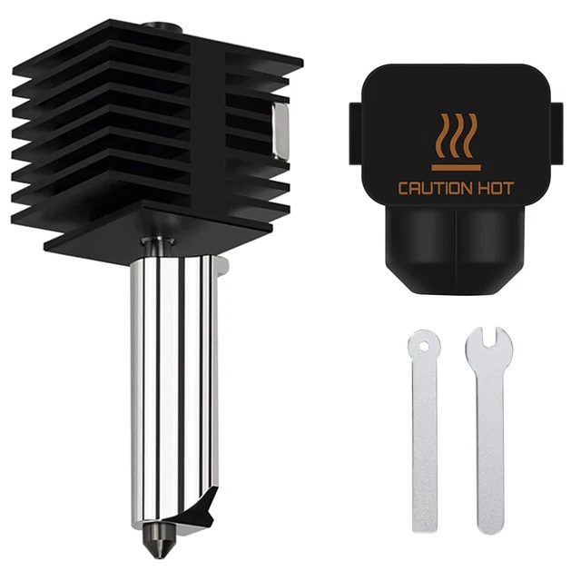 Tête D'impression Améliorée Pour Bambu Lab A1/A1 Mini - Buses Acier Trempé 0,2 Mm Et 0,4 Mm - Température Jusqu'à 320°C - 9