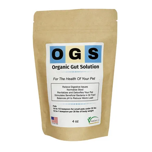 Organic Gut Solution Animale Domestico Formula 118ml