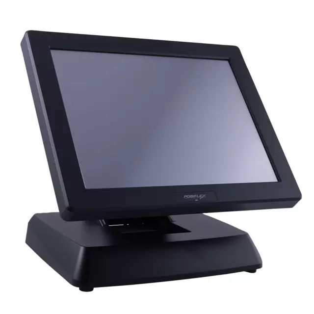Posiflex 15" Point of Sale or Service AiO PC/Terminal SSD MSR+FP Rdr WIn10forIoT