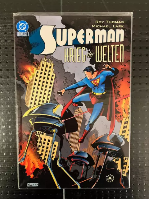 DC Showcase 3 Panini 2002 VFNM Superman Krieg der Welten