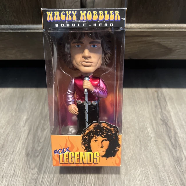 FUNKO JIM MORRISON Rock Legends Metallic Chase Wacky Wobbler