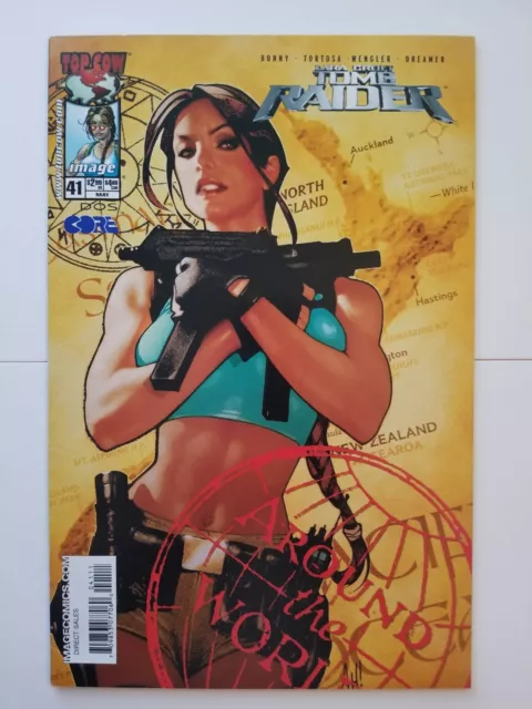 Tomb Raider issue #41 NM (2004, Top Cow / Image) Adam Hughes cover, Lara Croft