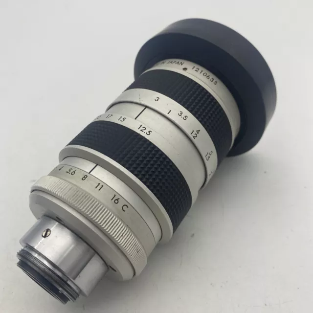 * Lens  Kowa TV Zoom  1.8/12,5-50mm No.1210633  C Mount 3