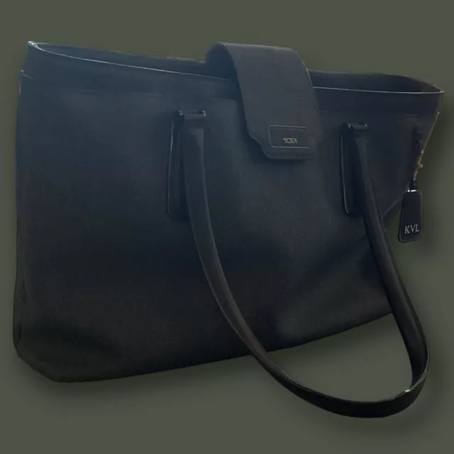 Tumi Sinclair Tegan Business Tote Handbag Purse in Grey