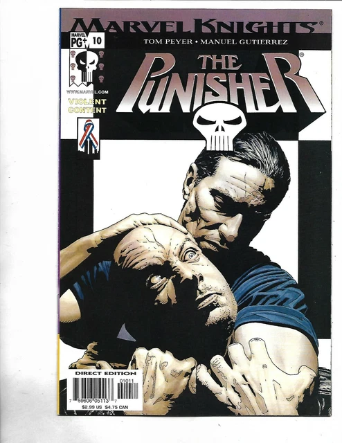 Punisher #10,vol. 4, 9.4, NM, 2002,Marvel Knights, Stan Lee era classic, Modern