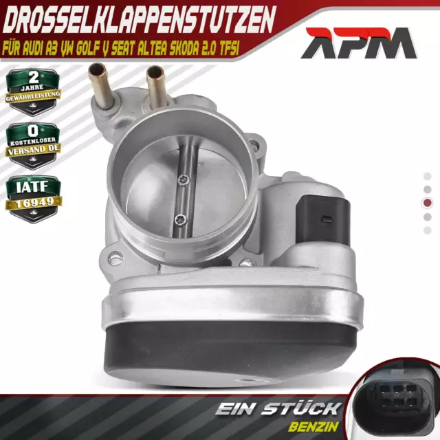 Drosselklappenstutzen für Audi A3 VW Golf V Passat Seat Altea XL Skoda 2.0 FSI