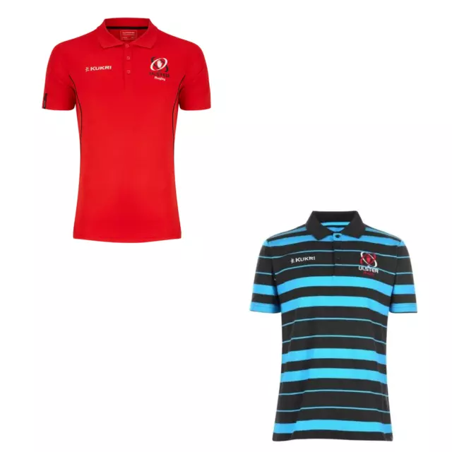 Ulster Rugby Men's Polo Kukri Polo Shirt Top - New