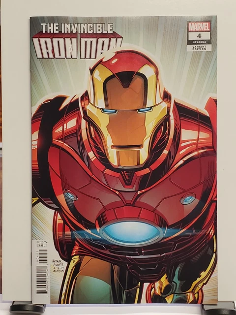 Invincible Iron Man #4 Arthur Adams 1:25 incentive variant Marvel Comics Duggan