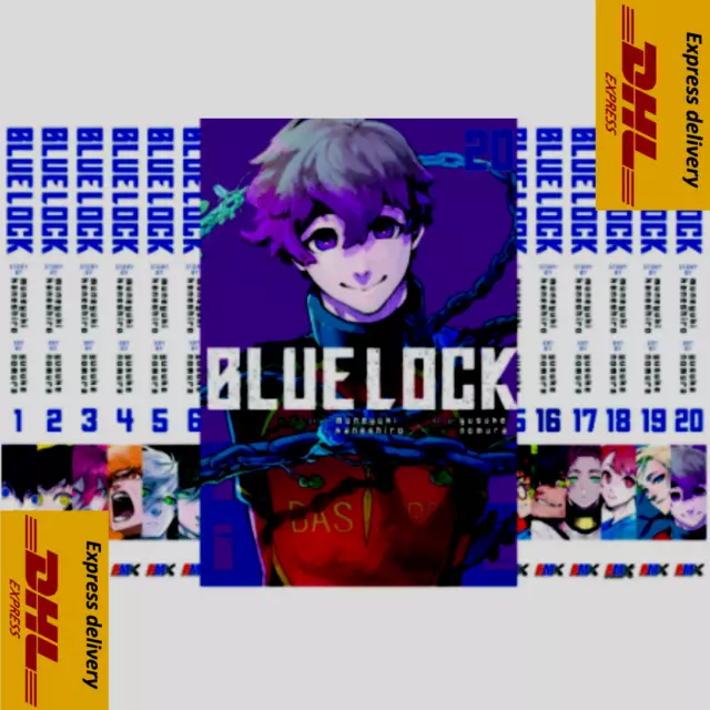 DVD Complete Series Blue Lock ブルーロック Epi . 1-24 End - English Dubbed