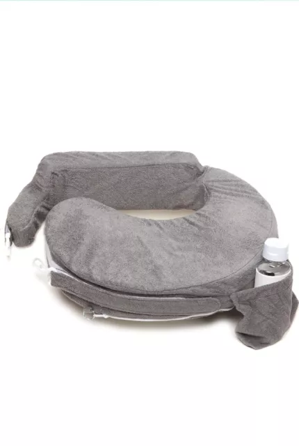My Brest Friend Deluxe Nursing Posture Pillow Gray Comfortable Breastfeeding