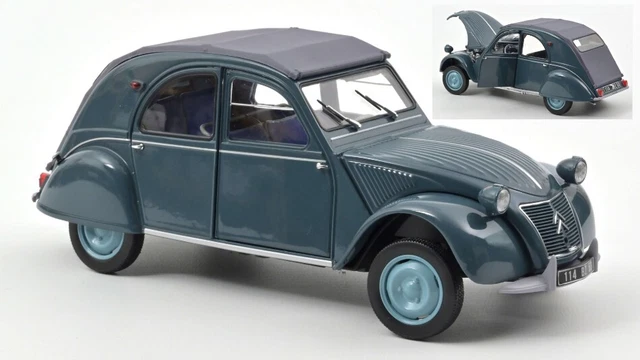 Miniature voiture auto 1:18 Norev Citroen 2 Cv 2cv diecast Modélisme Static