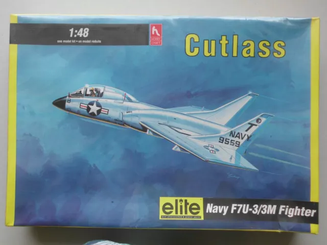 HOBBYCRAFT 1/48 "Vought F7U-3/3M CUTLASS",  NEU /versiegelte OVP- RARITÄT!