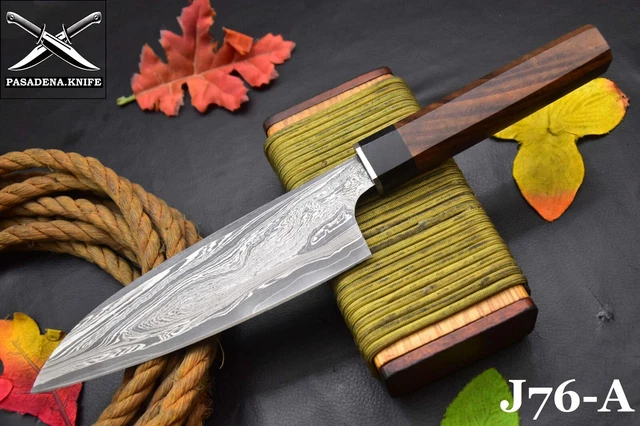 Custom San Mai 12.8"OAL Hand Forged Damascus Steel Chef Knife Handmade (J76-A)