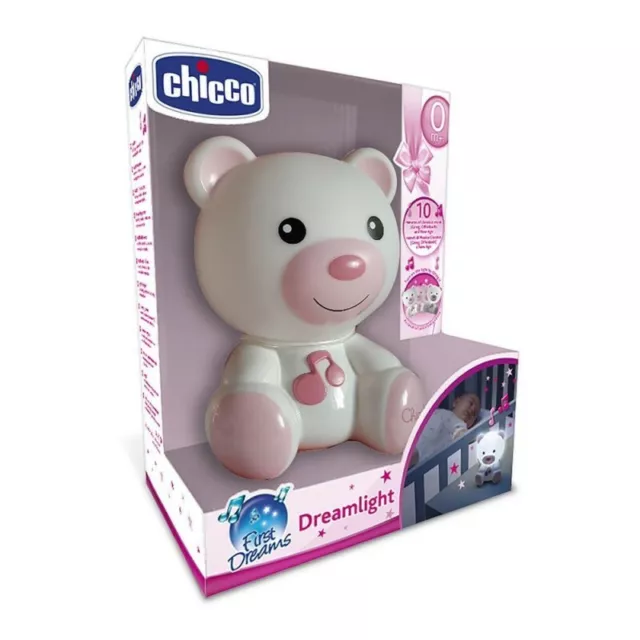 CHICCO First Dreams Dreamlight - Pink Musical Night Light