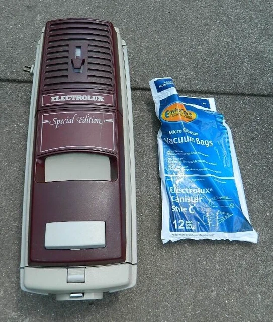 Vintage Electrolux 2100 Special Edition Vacuum Canister Only - Tested! +6 bags Vintage Electrolux 2100 Special Edition Vacuum Canister Only - Tested! +6 bags
