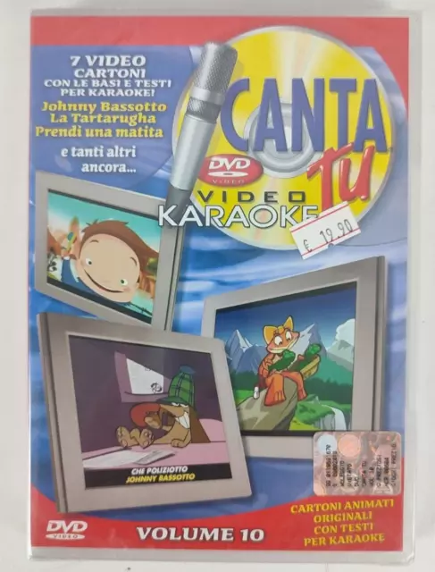 Canta Tu Dvd Video Karaoke Vol. Volume 10 Con 7 Video  Cartoni Animati