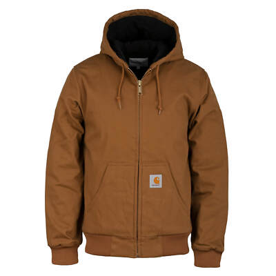 CARHARTT WIP UOMO ACTIVE JACKET Hamilton Brown Workwear Giacca in tela 