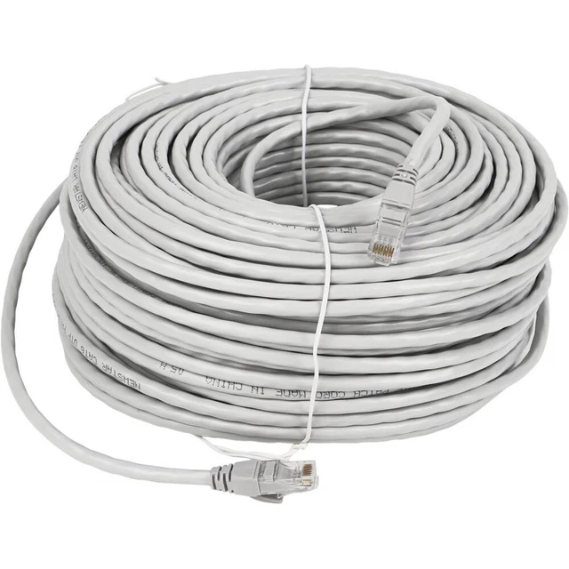 200FT CAT6 POE IP Camera NVR Cable Outdoor/Indoor RJ45 Jacks