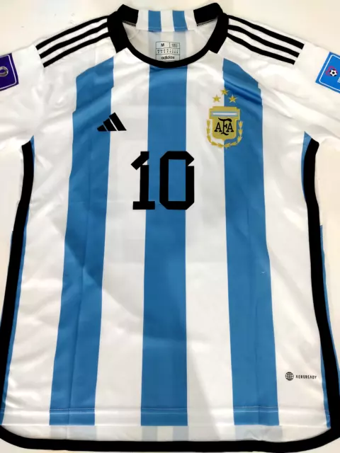 Lionel Messi Signed 2022 Fifa World Cup Argentina jersey 2