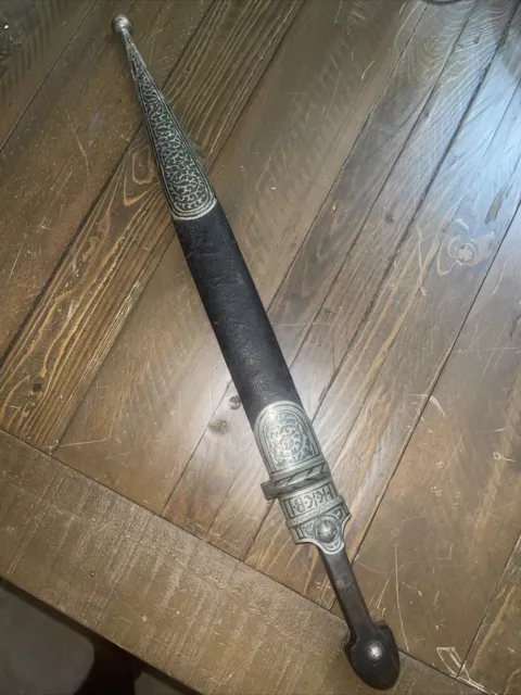 Antique Imperial Russian Dagger Georgian Kindjal Caucasian Sword