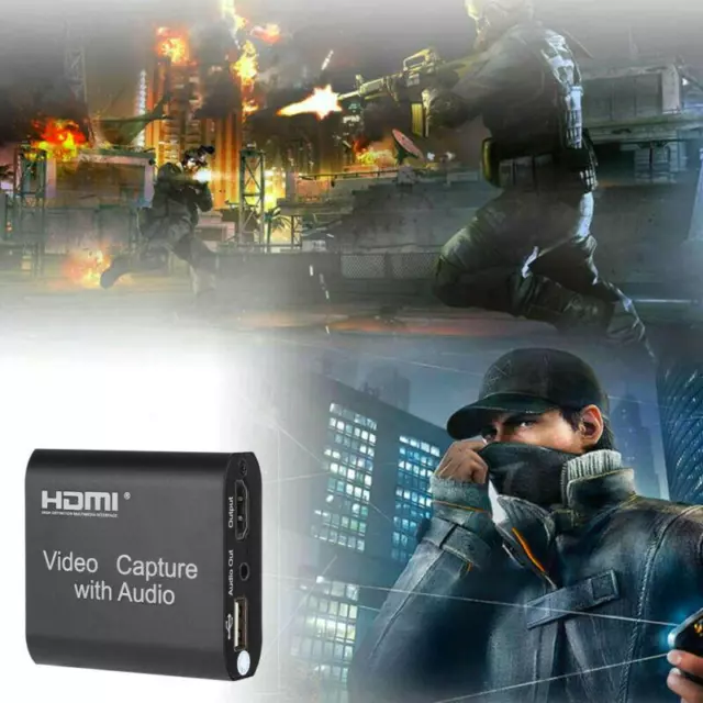 1080P Game Streaming USB 2.0 Video Capture Card Screen Recorder