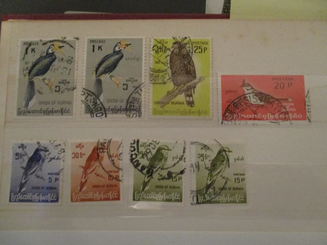 Briefmarken Myanmar (Birma) ehemals Burma
