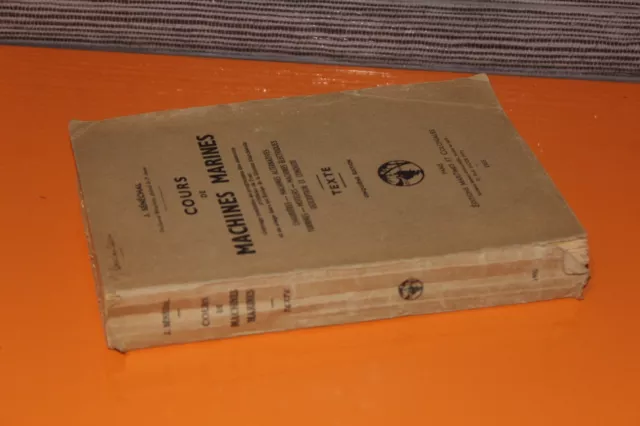 (91) Cours de machines marines / Sénéchal / 1955
