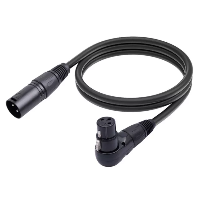 1 pz adattatore cavo di prolunga microfono XLR, presa XLR 90 gradi su Ger8094