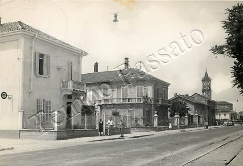 CARTOLINA DI Marengo, chiesa parrocchiale Alessandria, 1955