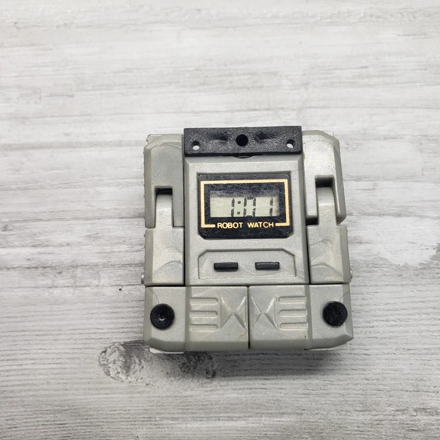 1980's Unbranded TAKARA-LIKE KRONOFORM TRANSFORMERS KO GRAY QUARTZ WATCH READ 1980's Unbranded TAKARA-LIKE KRONOFORM TRANSFORMERS KO GRAY QUARTZ WATCH READ