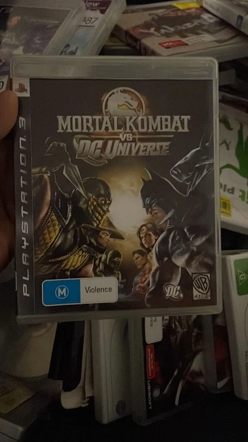 Jeu PS3 : Mortal Kombat Vs DC Universe – Édition Collector PAL FR – Disque Comme Neuf