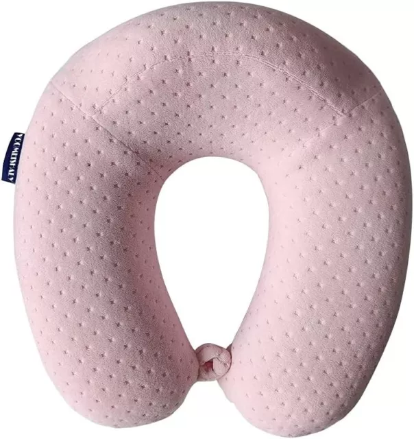 Travel Neck Pillow Memory Foam Soft U-Shaped Car Cushion Support Rest Head