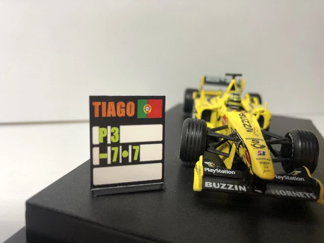 1/18 JORDAN EJ15 Toyota 2005 #18 Tiago Monteiro Minichamps 100