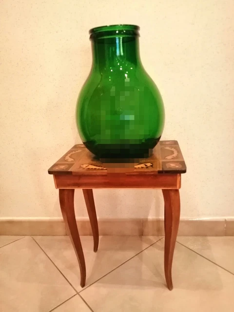 Set Di 3 Bottiglie Damigiane In Vetro Da 5 Litri Per Vino, Con Tappo Meccanico, Misura 35x17x17 Cm, Ideali Per Cantina E Fai-da-te