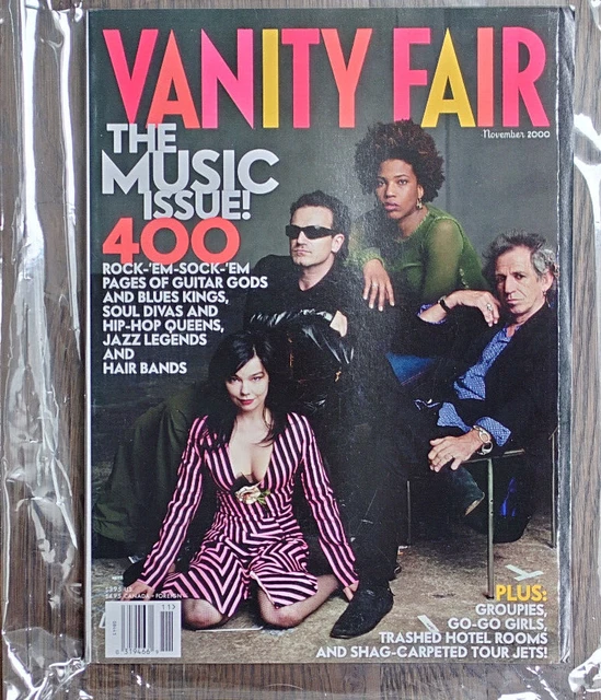 Vanity Fair Magazine #483 November 2000 The Music Issue Tori Amos Bjork Bono