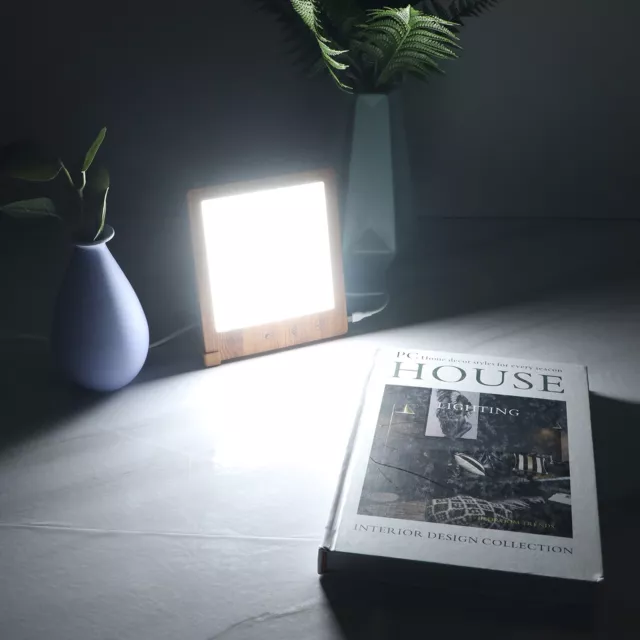Lampe De Luminothérapie Lunartec 10 000 Lux - à LED Réglable (CCT) - Pour Bien-être Et énergie
