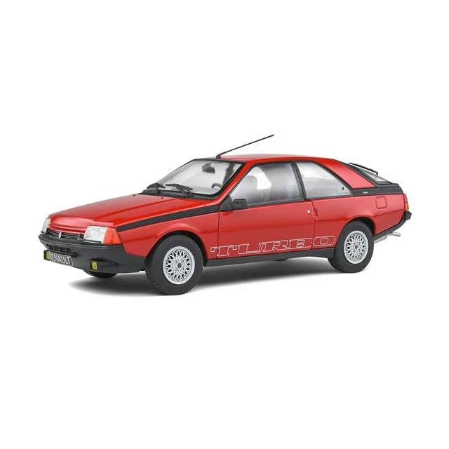 Solido Soli1806401 Renault Fuego Turbo Red 1980 1/18