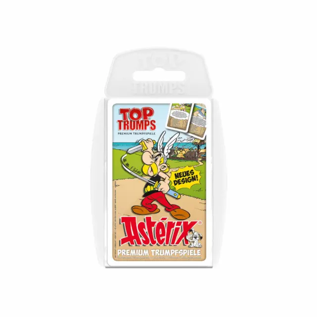 Winning Moves Top Trumps Astérix Jeu de cartes Atout Quartet Jeu de cartes