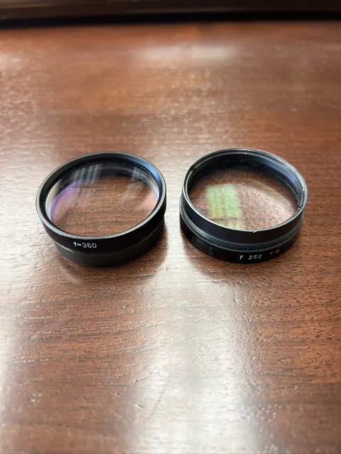 CARL ZEISS F 350 And F250 OBJECTIVE LENS FOR SURGICAL MICROSCOPE