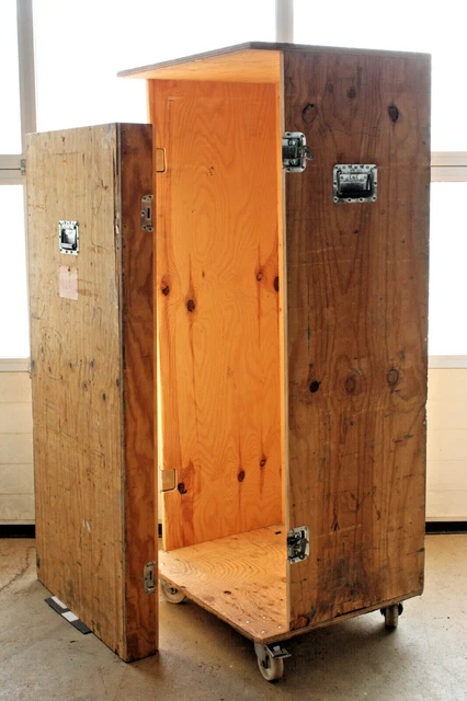 Transportbox Transportschrank Kasten Schrankcase mit abnehmbarem Deckel