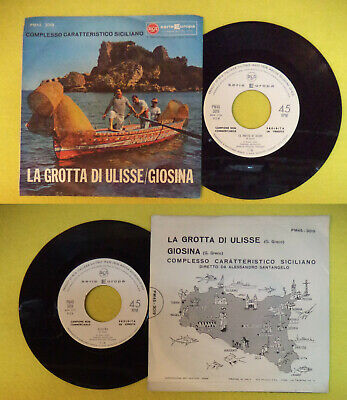 LP 45 7"COMPLESSO CARATTERISTICO SICILIANO La grotta di ulisse no cd mc dvd
