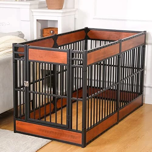 Dog Playpen, 31.5" Height Dog Pen Indoor, Heavy Duty, Safe and Sturdy,