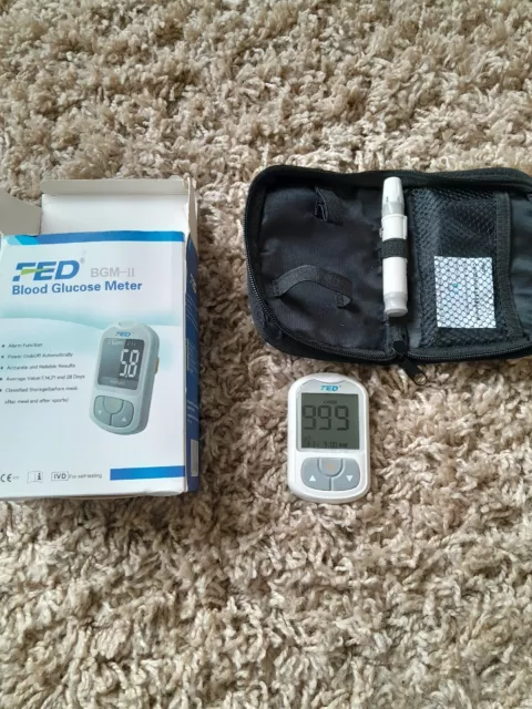 FED BGM II Blood Glucose Meter