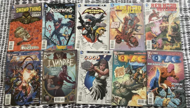 10 X DC (new 52) Comic Book Bundle