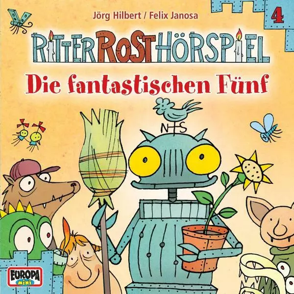 Ritter Rost Hörspiel CD Die fantastischen Fünf | Ritter Geschichten für Kinder